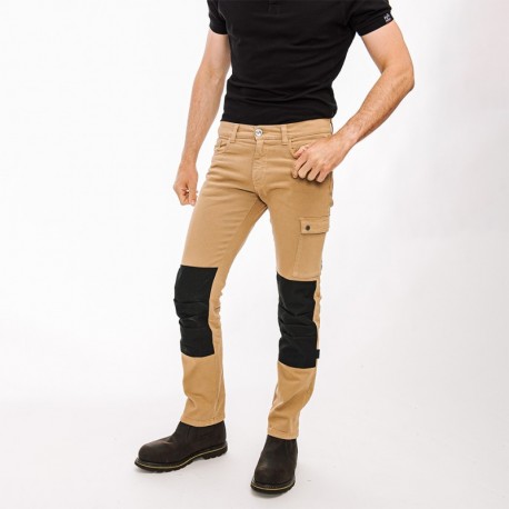 PANTALON DE TRAVAIL EN COTON BIOLOGIQUE AVEC POCHES GENOUILLÈRES DELTA G FOREST WORKWEAR FOREST WORKWEAR DELTA G