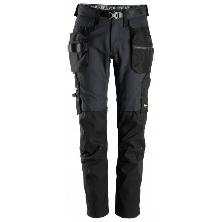 SNICKERS 6972 FlexiWork, Pantalon de travail avec poches holster détachables