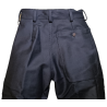 Pantalon lafont noir 100% coton 430 gr./m² Traditionnel 100% coton 430 gr./m²