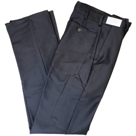 Pantalon lafont noir 100% coton 430 gr./m² 