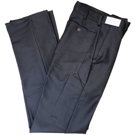 Pantalon lafont noir 100% coton 430 gr./m² Traditionnel 100% coton 430 gr./m²