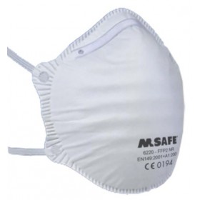 MASQUE FFP2 NR M-SAFE 6220 DUST MASK / BOITE DE 20 PIECES 