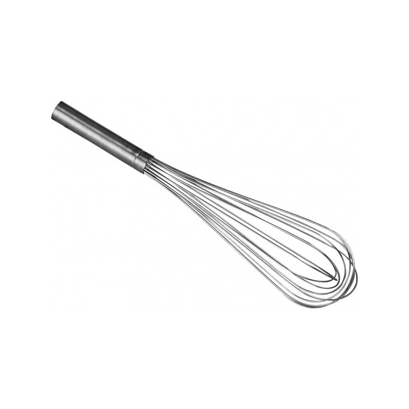 Fouet de cuisine manuel à tête inox 13 cm et manche thermoplastique Dé 