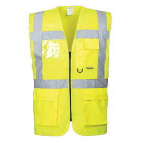 PORTWEST S476 - Gilet Hi-Vis Executive - Berlin Jaune 