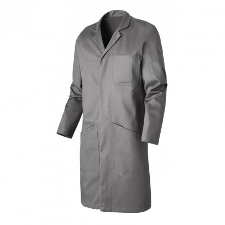 Blouse De Laboratoire Dr. James 100% Coton Homme – Coupe Ajustée, Poches Smartphone & Tablette, Style Professionnel Et Confortable