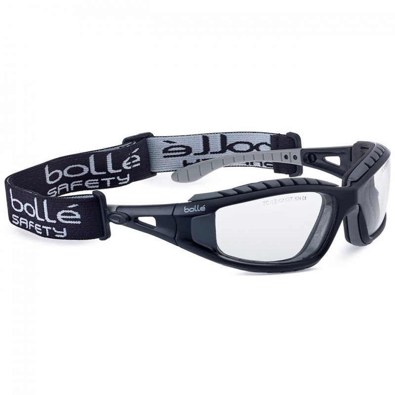 Lunettes De Sécurité BOLLE Viper - Paquet De 10, Verres Fumés/transparent/jaune, Branches Réglables, Protection UV 99.99%