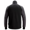 Sweat-shirt bicolore demi-zippé SNICKERS 2841 Sweatshirts-Polar 2841 SNICKERS