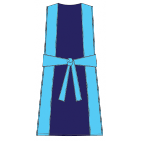 CHASUBLE ALSICO JULIA MARINE - NY (37.00 € TVAC) + BRODERIE POITRINE (10.75 € TVAC)