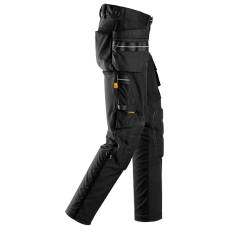 Snickers 6590 AllroundWork, Pantalon en tissu extensible avec poches holster et genouillères Capsulized™ Pantalons Pantalon 6...