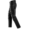 Snickers 6590 AllroundWork, Pantalon en tissu extensible avec poches holster et genouillères Capsulized™ Pantalons Pantalon 6...