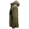 8405 FlexiWork Veste à capuche de couche intermédiaire avec fermeture à glissière pleine longueur FLEECE 8405