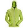 8405 FlexiWork Veste à capuche de couche intermédiaire avec fermeture à glissière pleine longueur FLEECE 8405