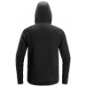 8405 FlexiWork Veste à capuche de couche intermédiaire avec fermeture à glissière pleine longueur FLEECE 8405