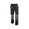 Seattle (200428) Pantalon multi-poches bicolore avec poches genoux 300 gr Pantalon de travail homme 200428