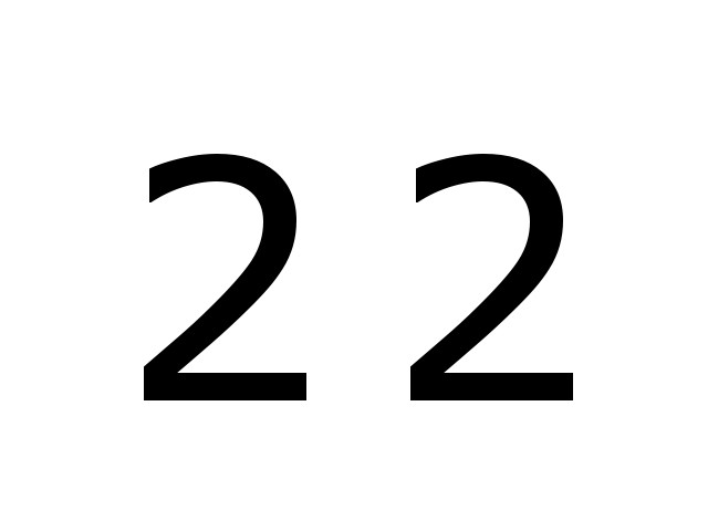 22