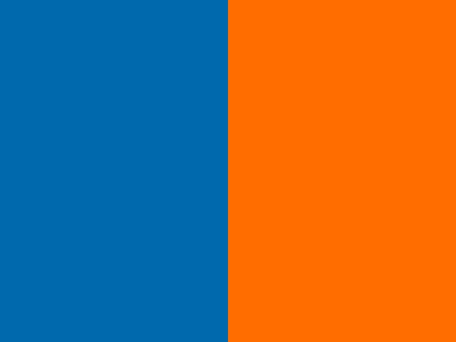 ORANGE / BLEU - AZAF