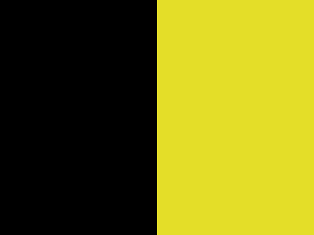 Noir / jaune HV -0466