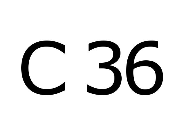 C 36