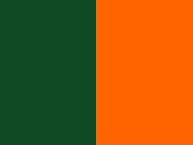 Vert/orange