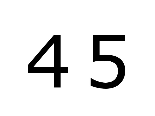 45