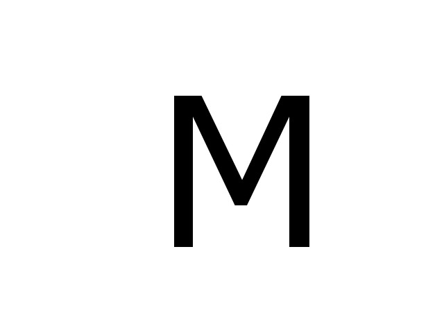 M