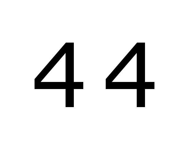 44 