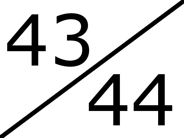 43-44