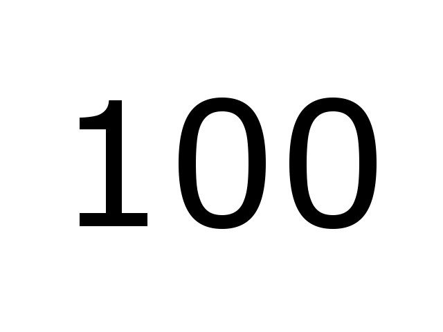 100