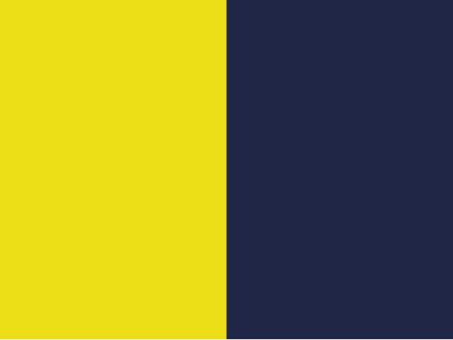 jaune/marine