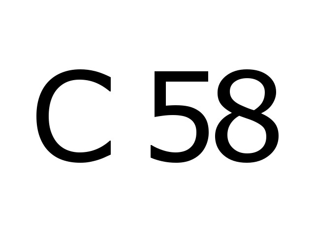 C 58 
